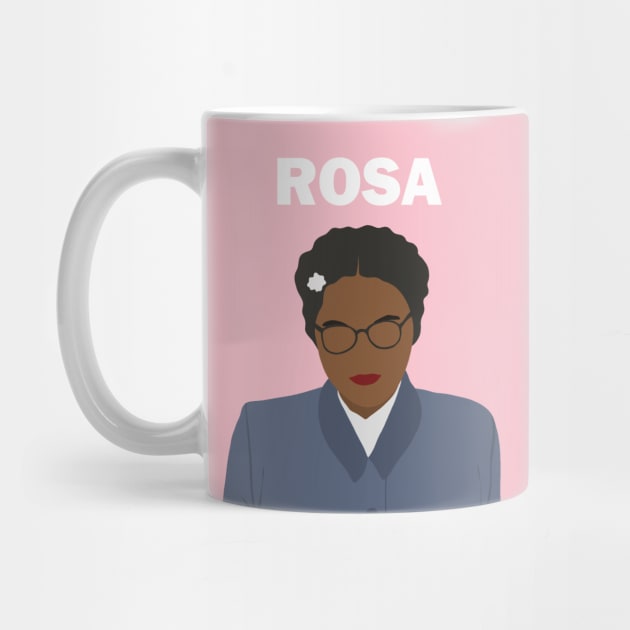 Rosa Parks - Minimalist by valentinahramov